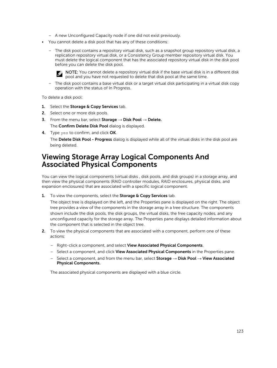 Dell PowerVault MD3820f User Manual | Page 123 / 243