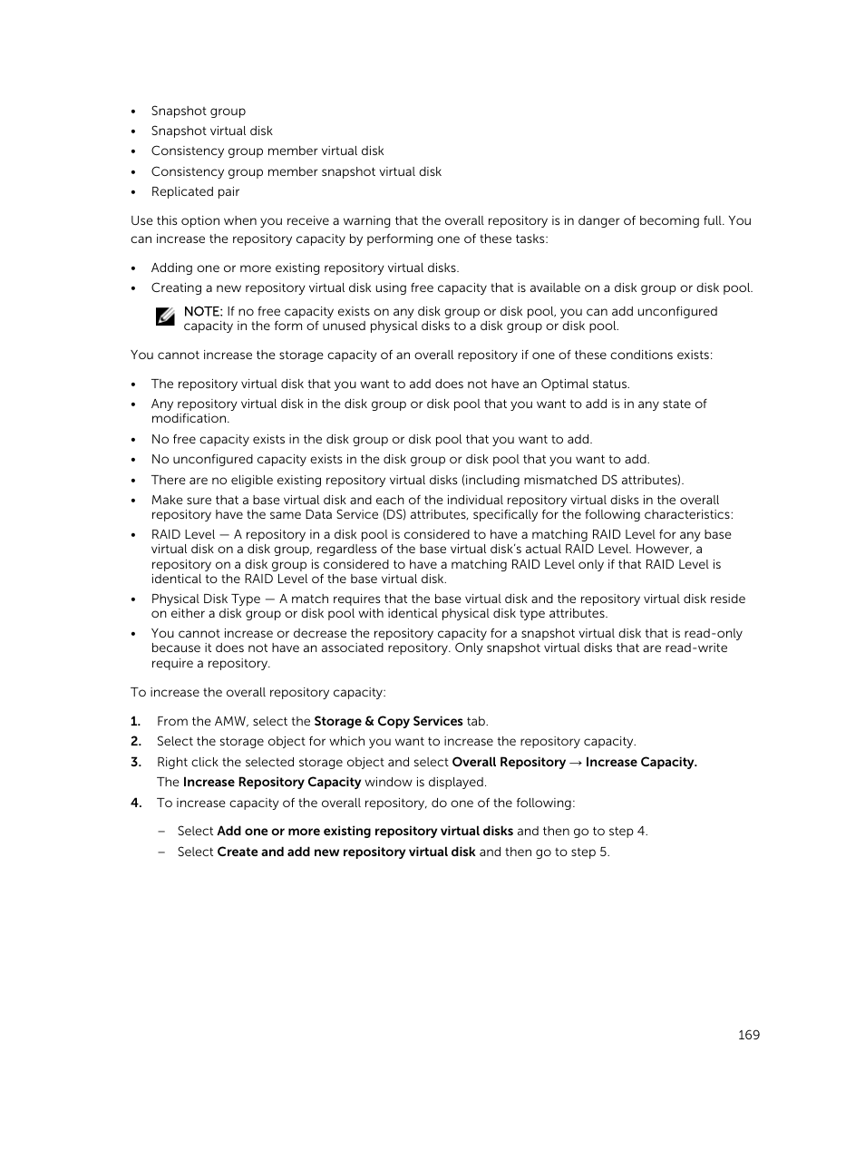 Dell PowerVault MD3820f User Manual | Page 169 / 243