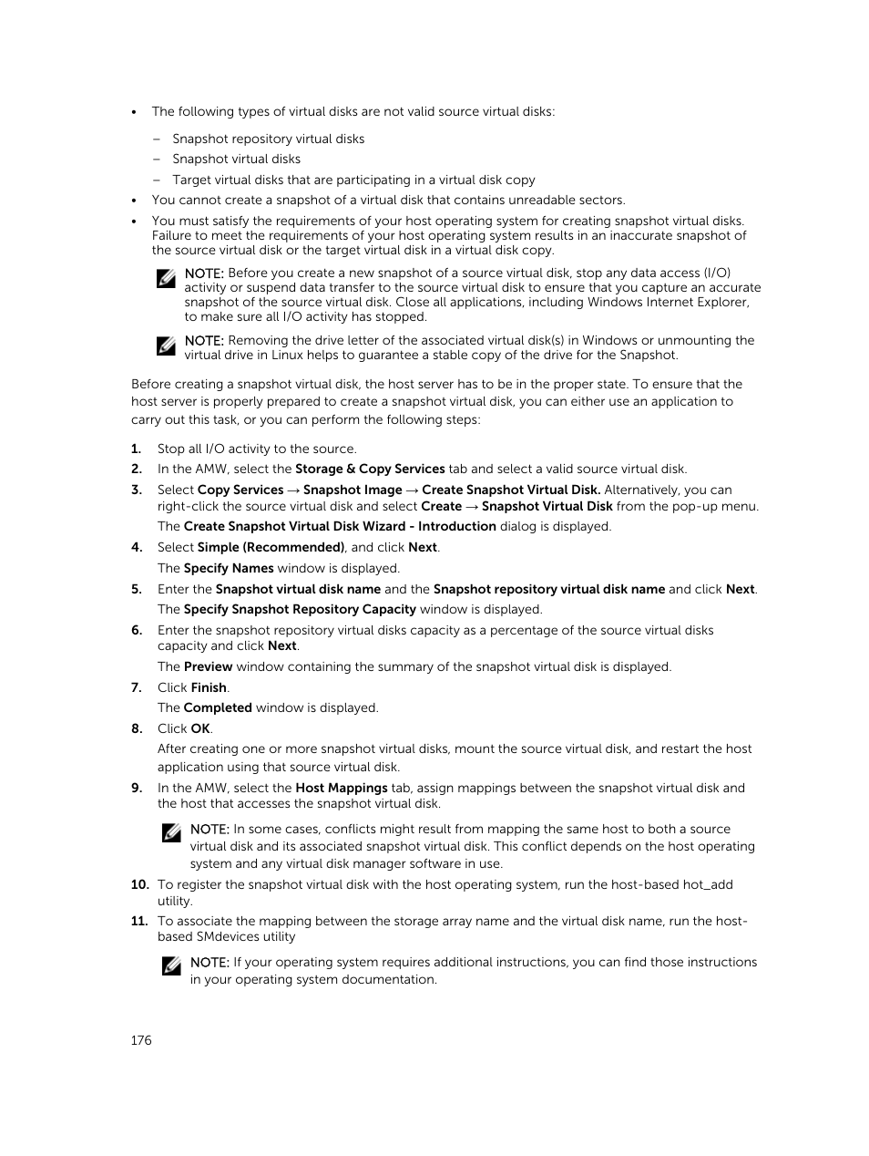 Dell PowerVault MD3820f User Manual | Page 176 / 243