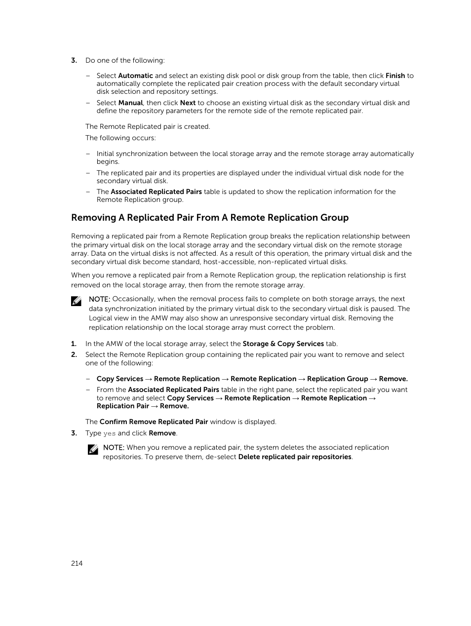 Dell PowerVault MD3820f User Manual | Page 214 / 243