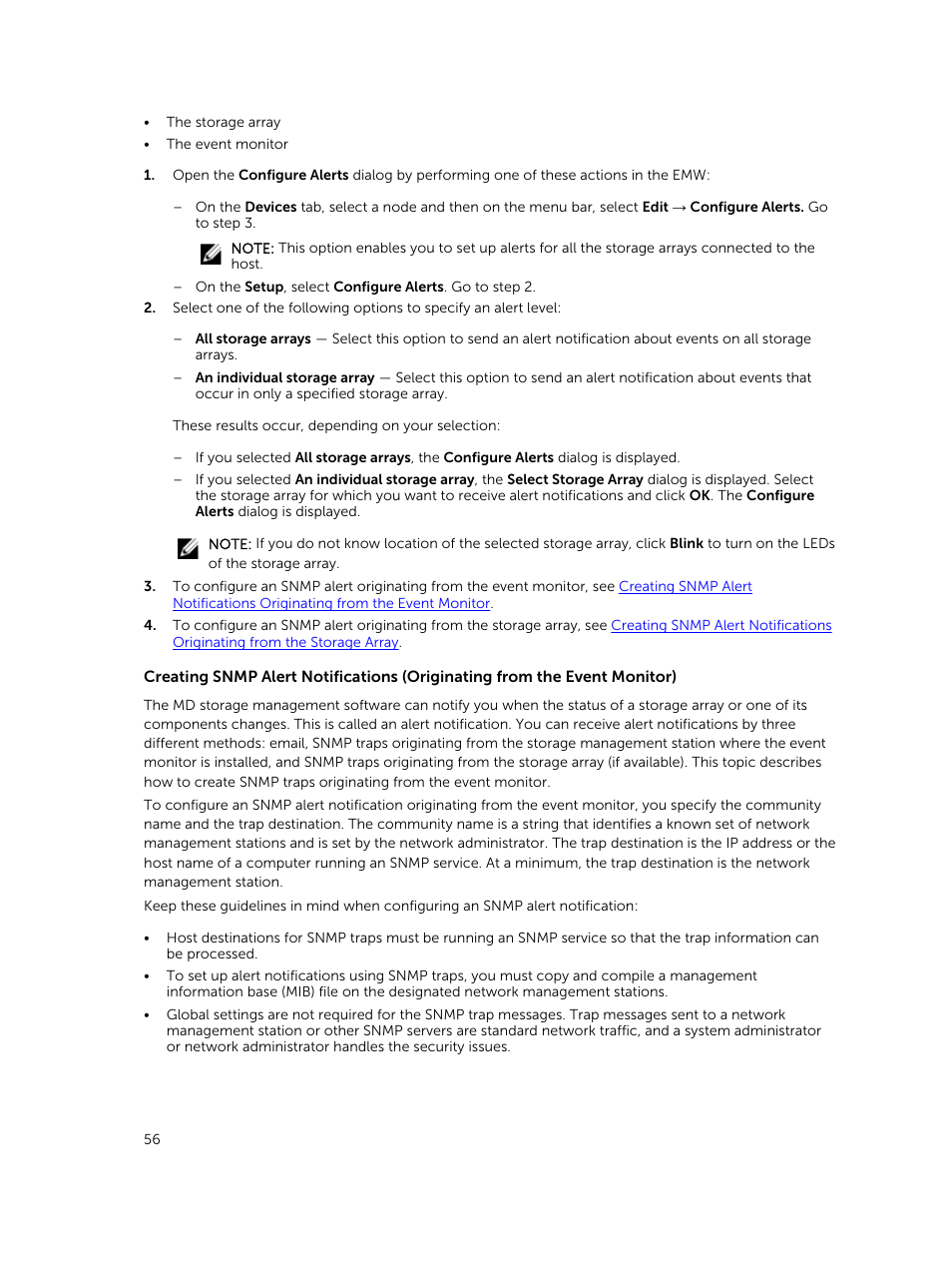 Dell PowerVault MD3820f User Manual | Page 56 / 243