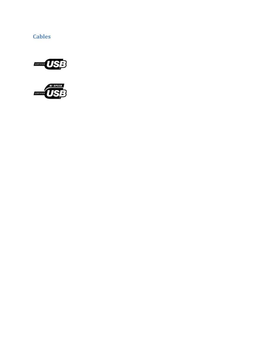 Cables | Dell V305w All In One Wireless Inkjet Printer User Manual | Page 116 / 133
