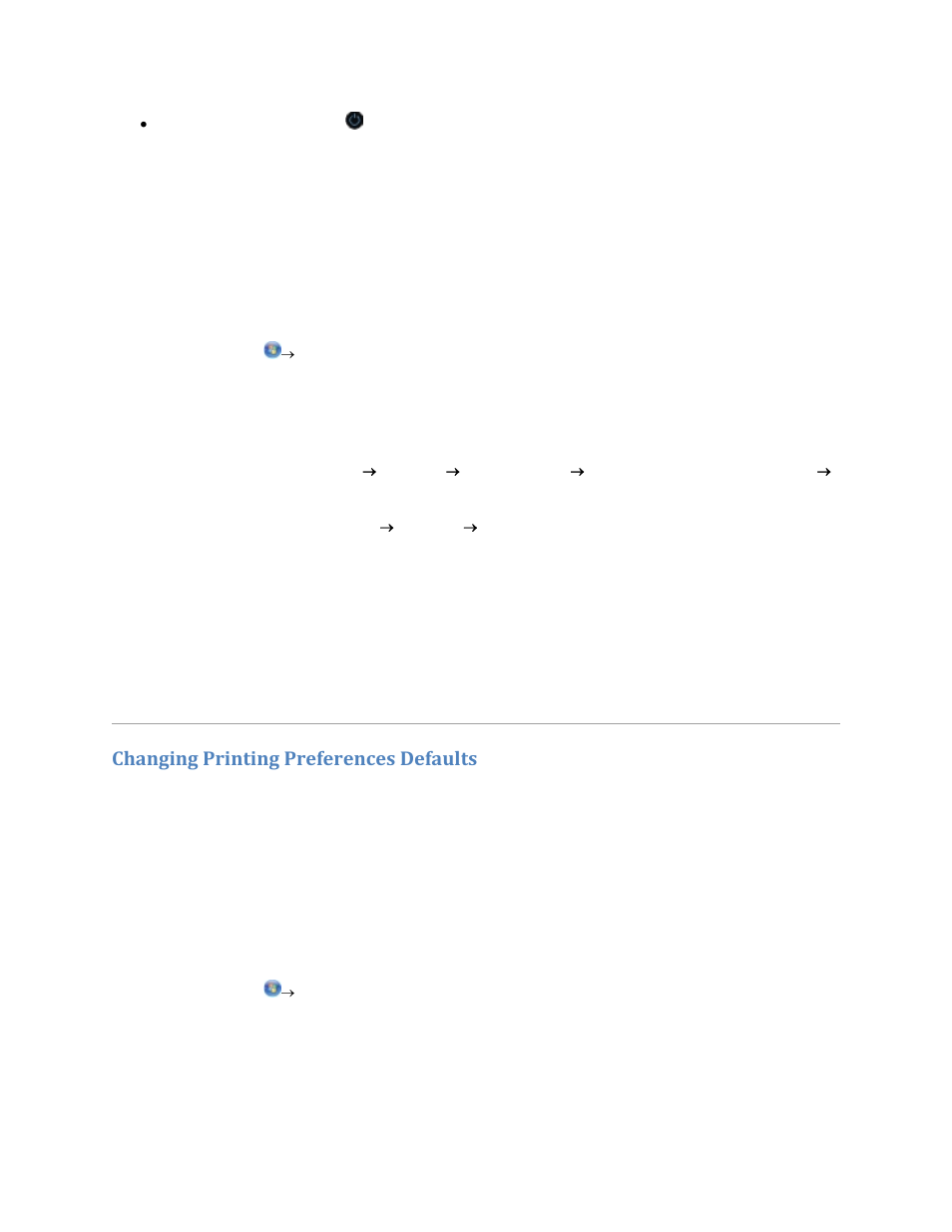 Sent from a computer over a wireless network, Changing printing preferences defaults | Dell V305w All In One Wireless Inkjet Printer User Manual | Page 41 / 133