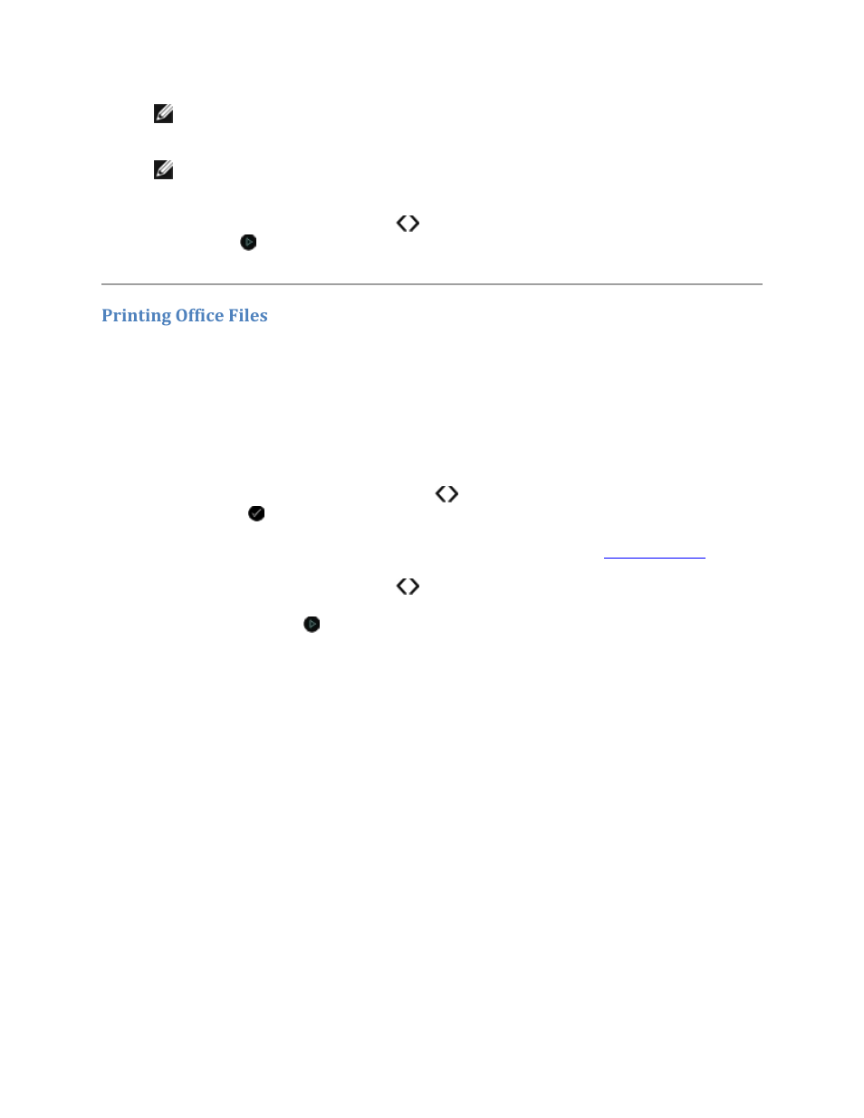 Printing office files | Dell V305w All In One Wireless Inkjet Printer User Manual | Page 48 / 133