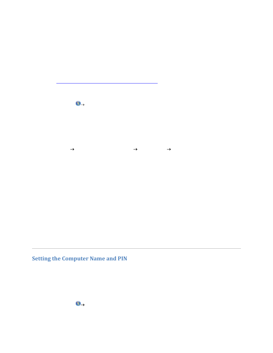 Using your computer, Setting the computer name and pin | Dell V305w All In One Wireless Inkjet Printer User Manual | Page 54 / 133