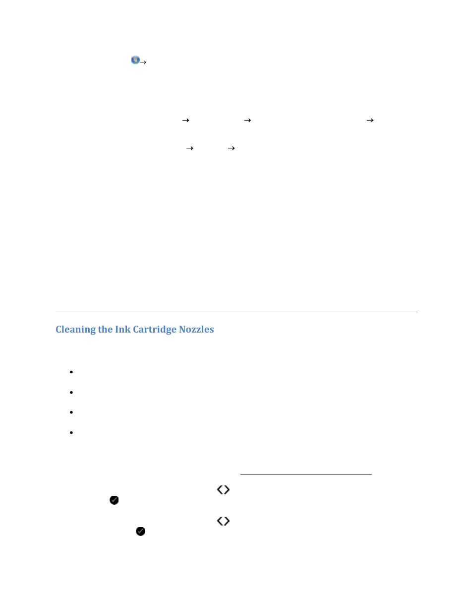 Cleaning the ink cartridge nozzles | Dell V305w All In One Wireless Inkjet Printer User Manual | Page 92 / 133