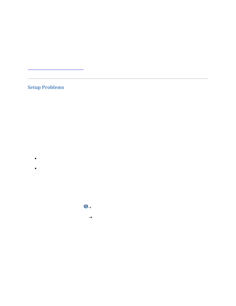 Troubleshooting, Computer problems, Setup problems | Dell V305w All In One Wireless Inkjet Printer User Manual | Page 96 / 133