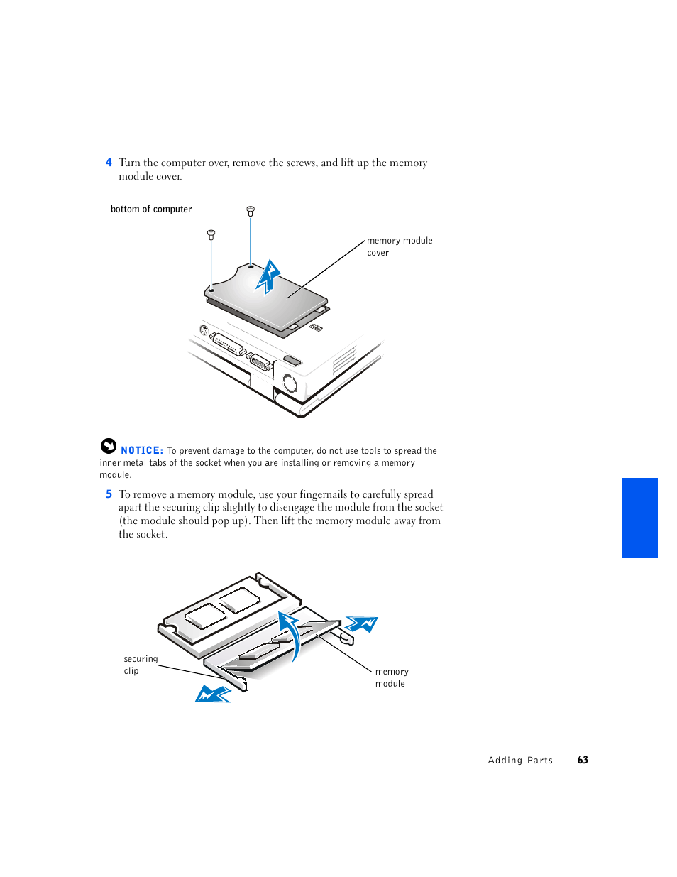 Dell Inspiron 5000e User Manual | Page 61 / 90