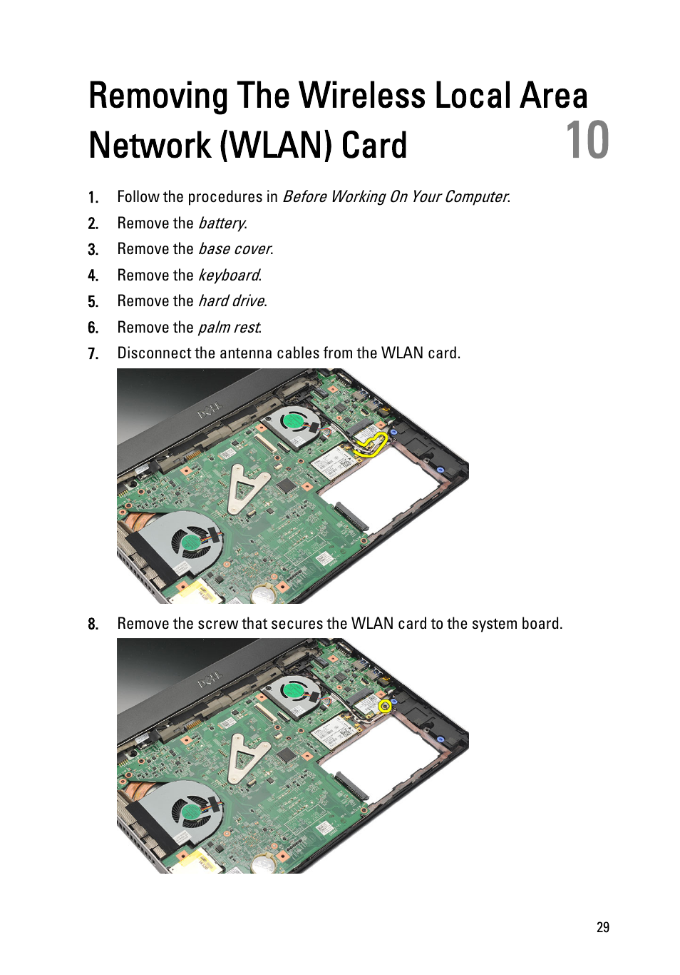 Dell Vostro V131 (Mid 2011) User Manual | Page 29 / 90