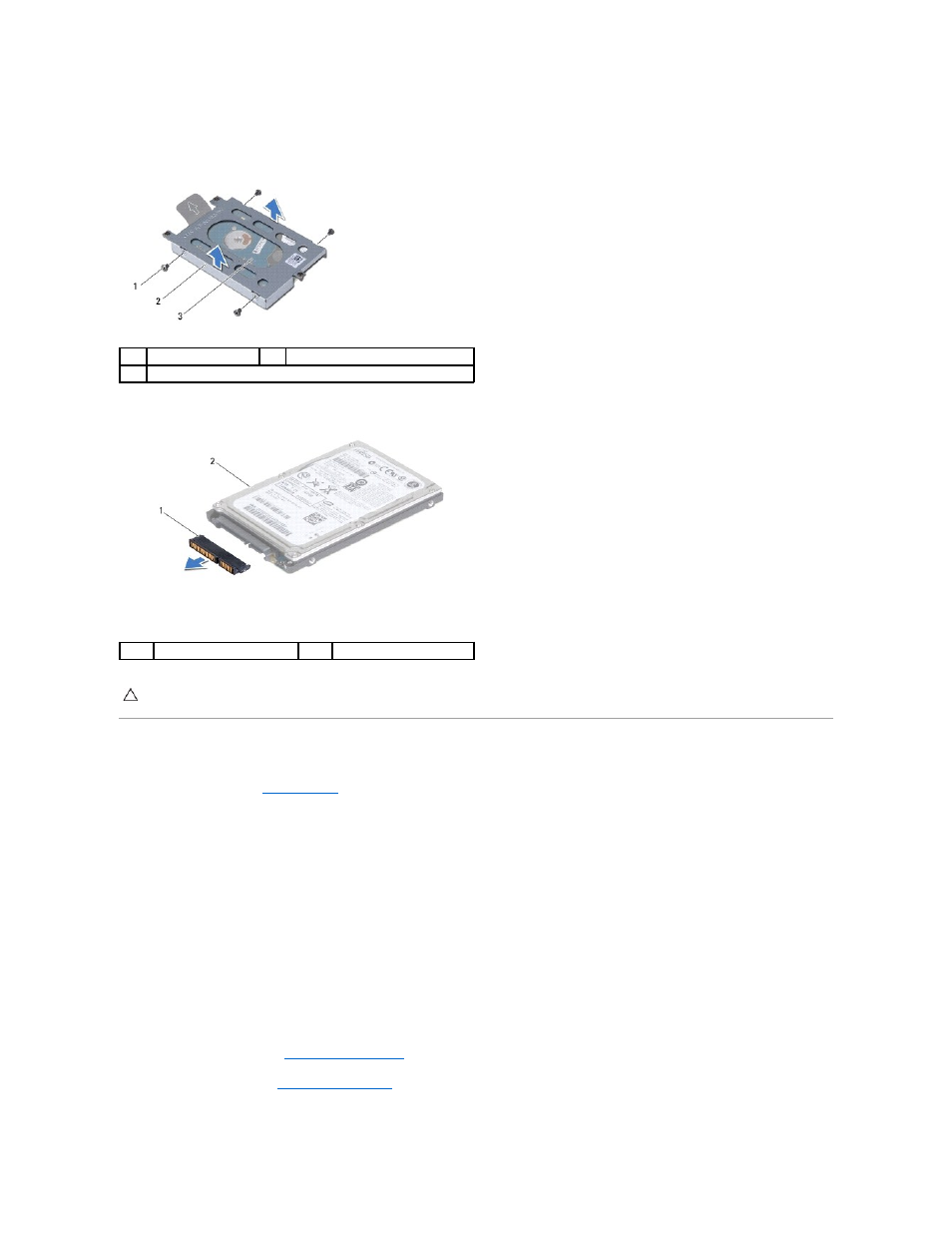 Replacing the hard drive | Dell Alienware M11x R3 (Early 2011) User Manual | Page 19 / 42