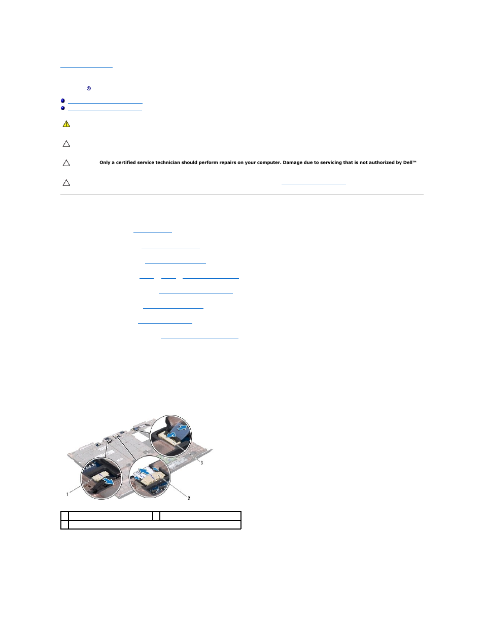 Status light board, Removing the status light board | Dell Alienware M11x R3 (Early 2011) User Manual | Page 28 / 42