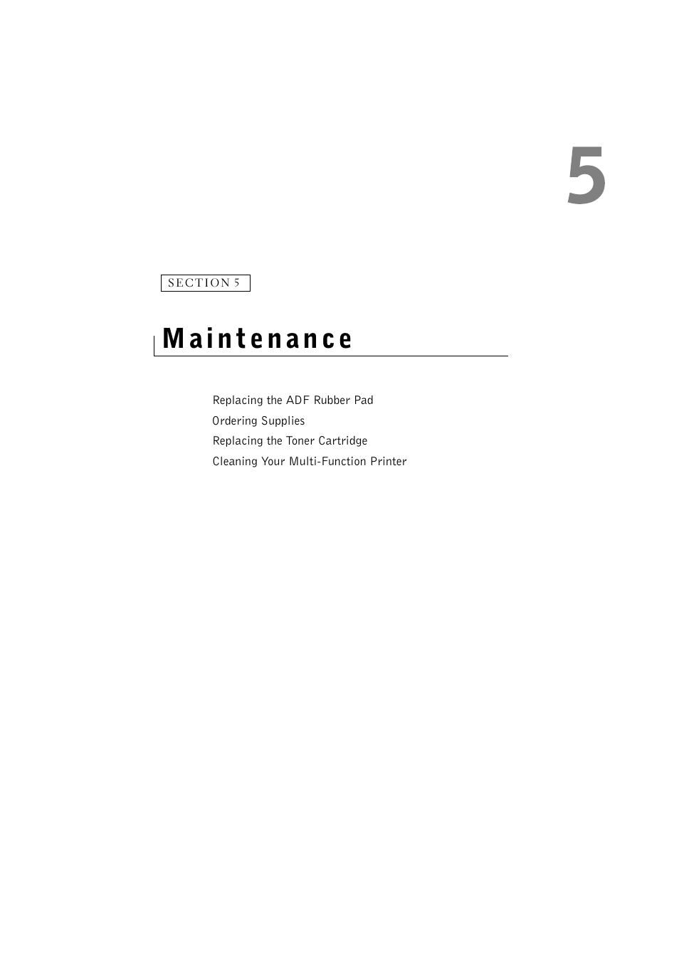 Maintenance | Dell 1600n Multifunction Mono Laser Printer User Manual | Page 65 / 134