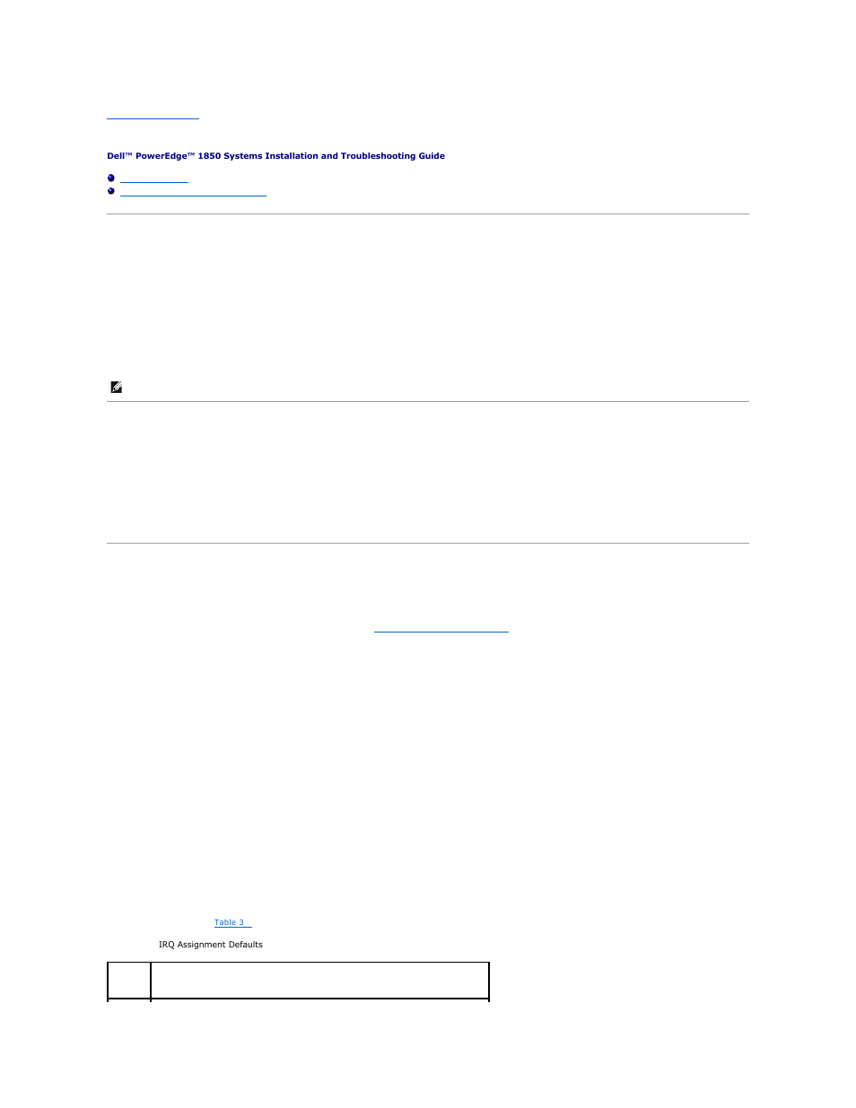 Finding software solutions, Before you begin, Troubleshooting errors and conflicts | Input errors, Application conflicts, Irq assignment conflicts | Dell PowerEdge 1850 User Manual | Page 21 / 73