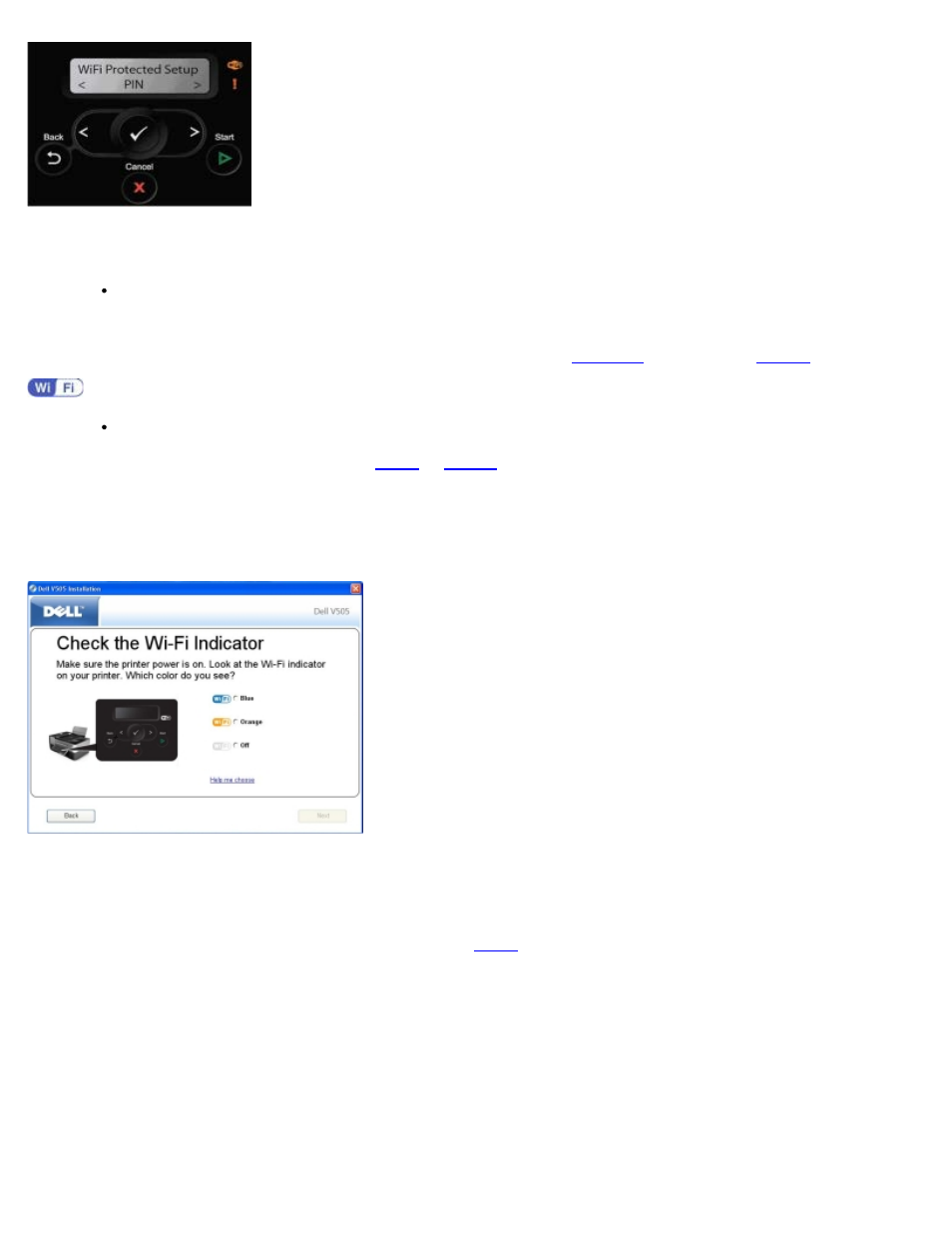 Using the wi-fi | Dell V505 All In One Inkjet Printer User Manual | Page 27 / 173