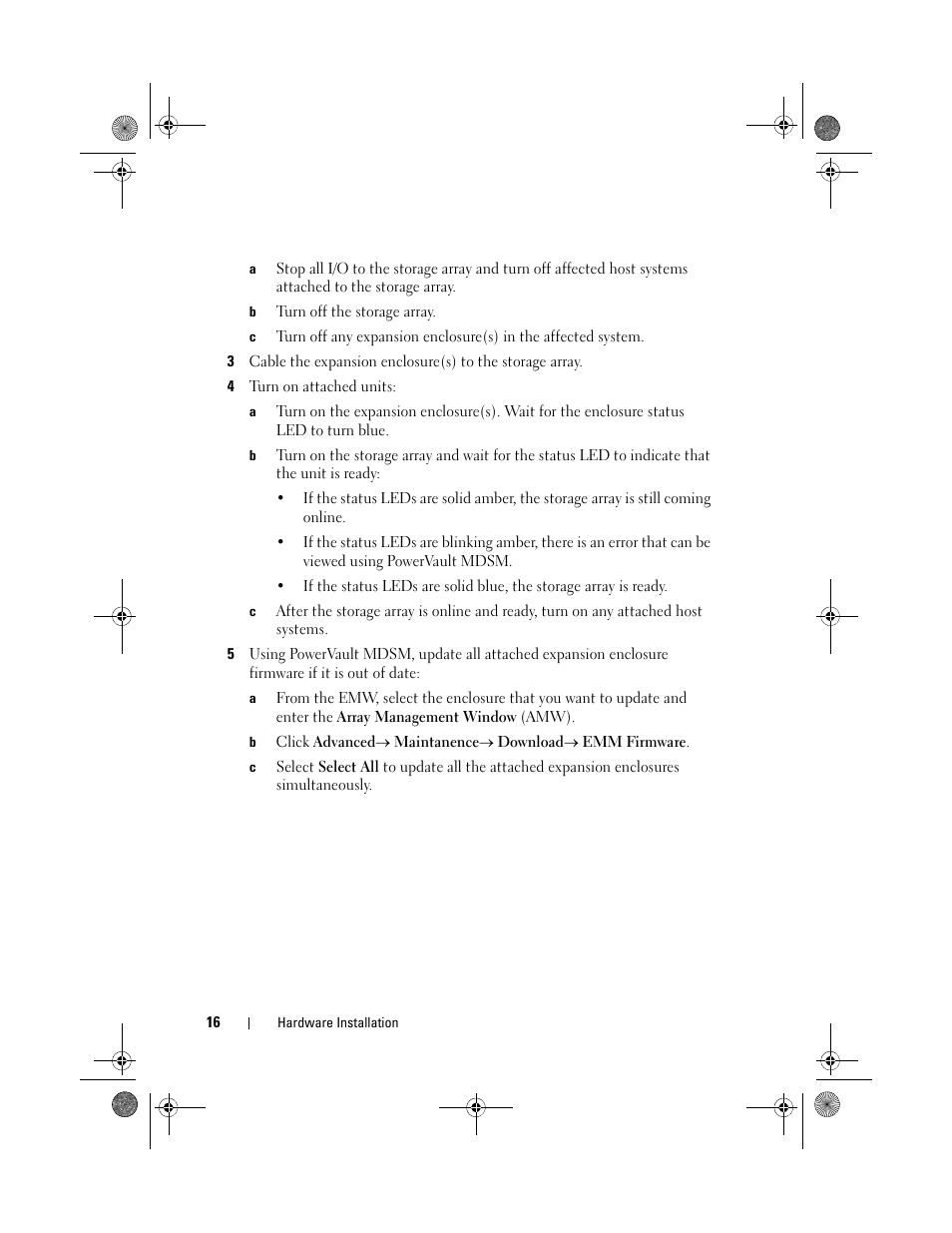 Dell POWERVAULT MD3620F User Manual | Page 16 / 38