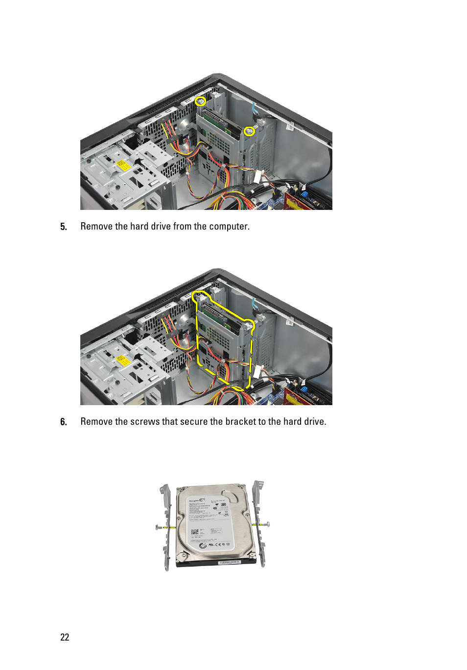 Dell Vostro 260 (Mid 2011) User Manual | Page 22 / 71