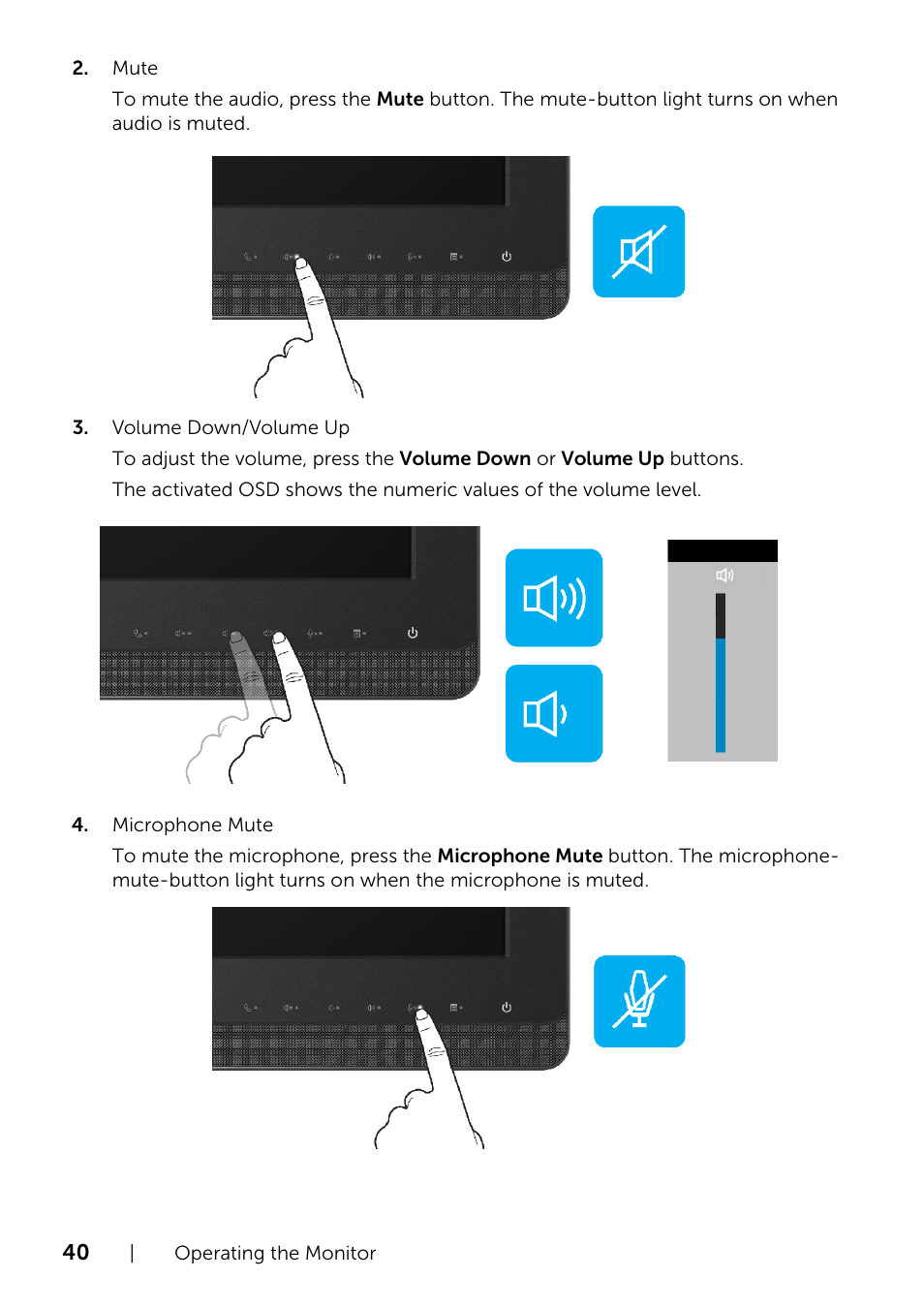 Dell UZ2715H Monitor User Manual | Page 40 / 69