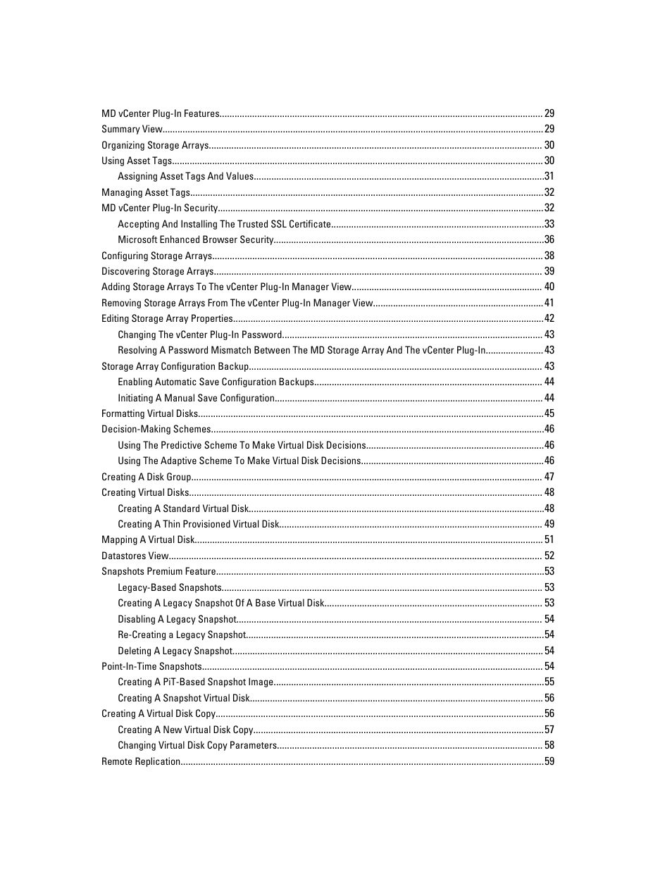 Dell POWERVAULT MD3620I User Manual | Page 4 / 75