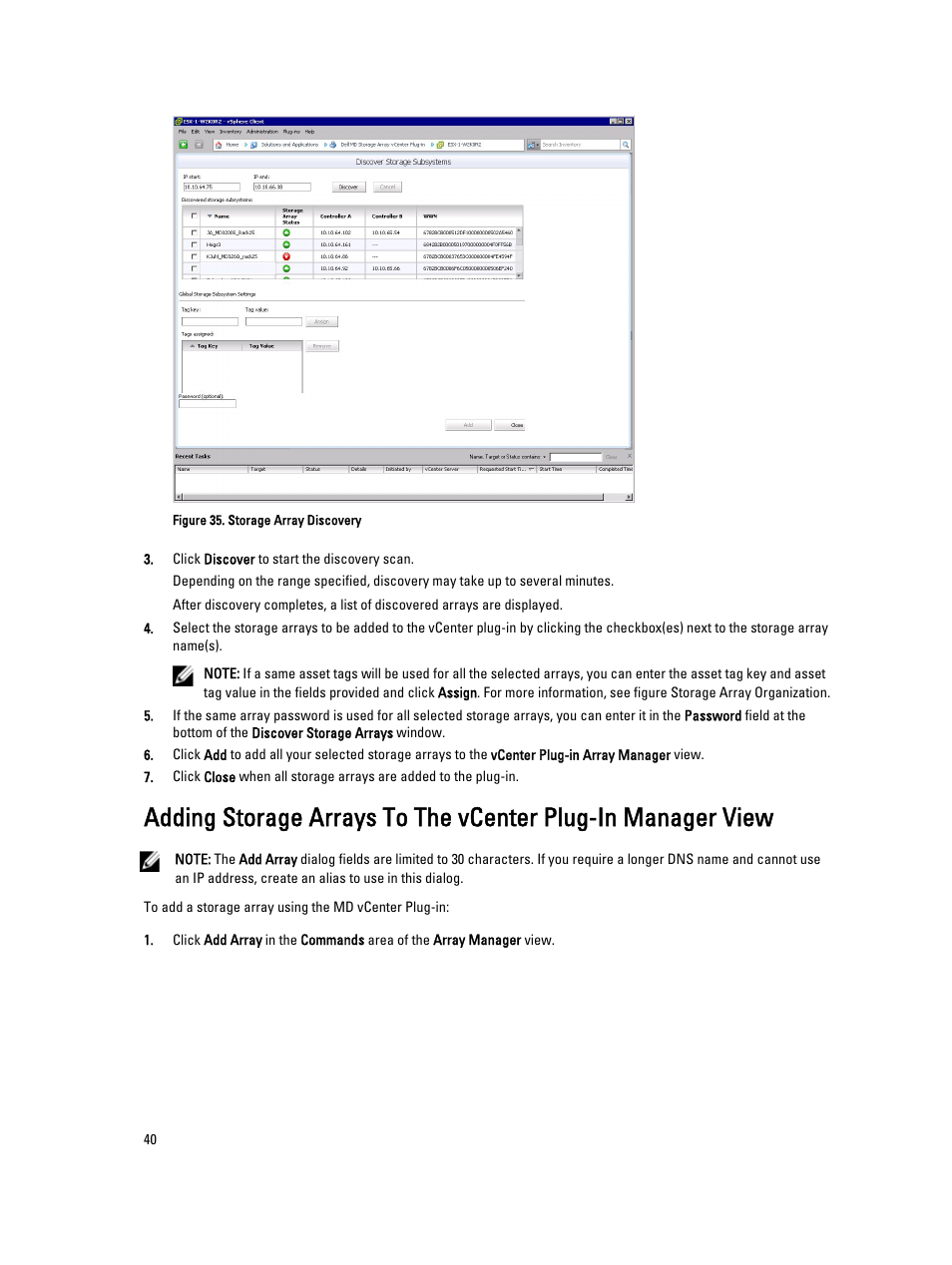 Dell POWERVAULT MD3620I User Manual | Page 40 / 75