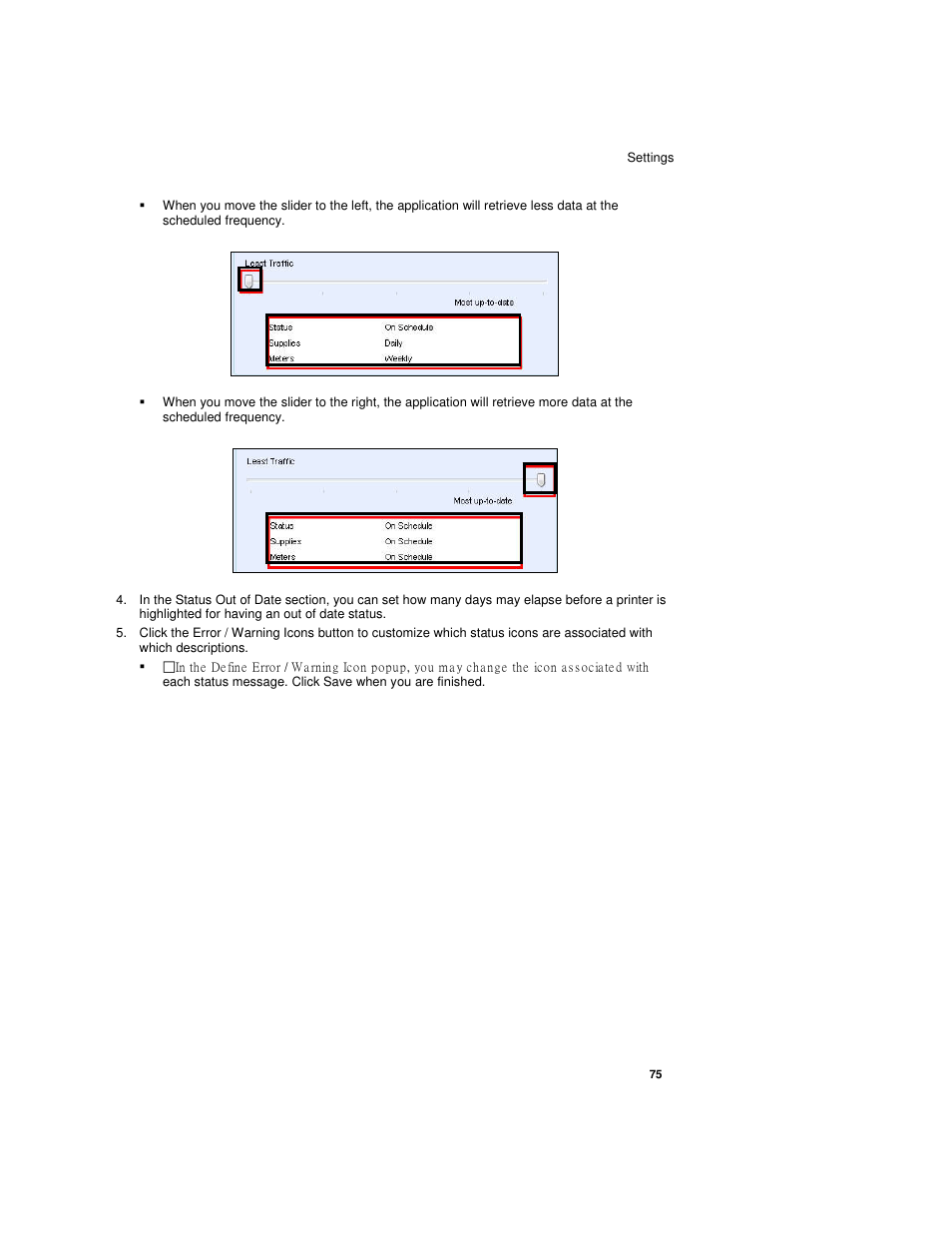 Local alerts | Dell Toner  Monitoring Services User Manual | Page 79 / 92