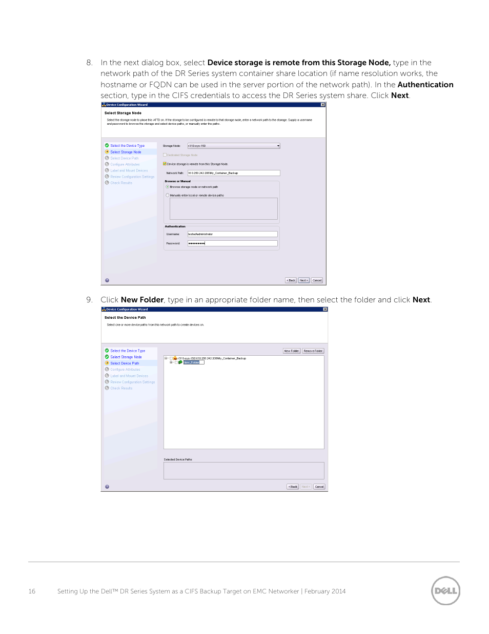 Dell DR4000 User Manual | Page 16 / 34