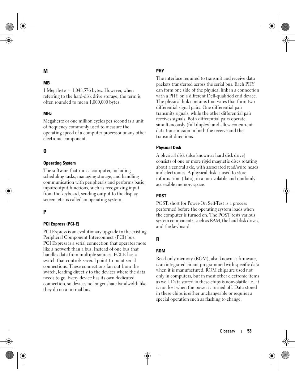Dell Serial Attached SCSI Host Bus Adapter 5i Integrated and 5E Adapter User Manual | Page 55 / 58