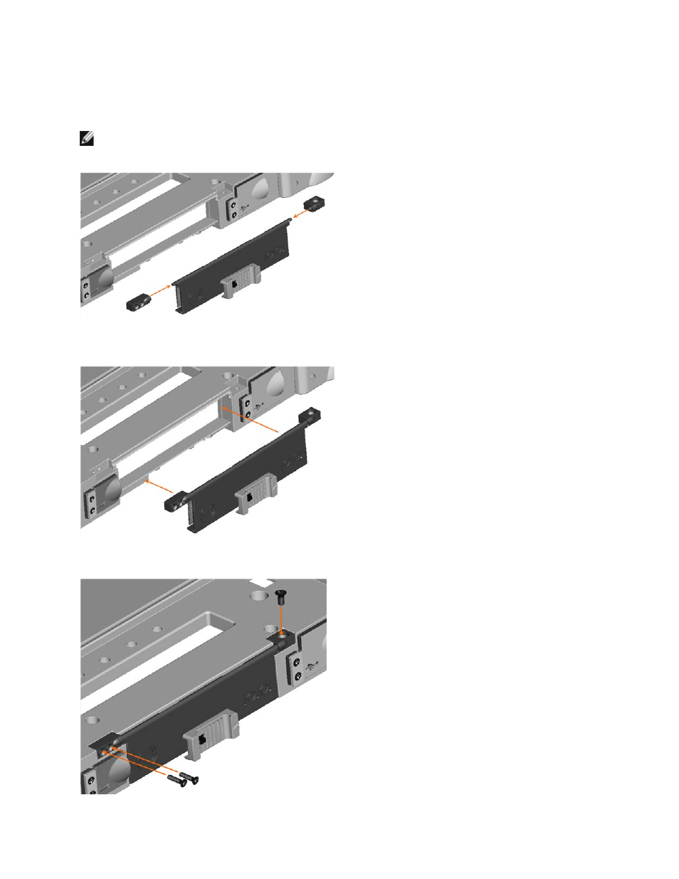 2 installing the vga door | Dell Latitude D630 XFR (Early 2008) User Manual | Page 27 / 106