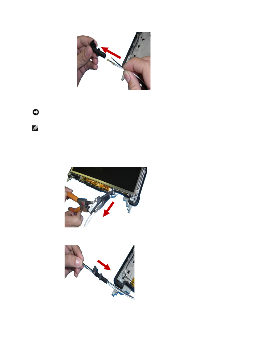 Nstalling the, Isplay, Ssembly | 2 installing the display assembly | Dell Latitude D630 XFR (Early 2008) User Manual | Page 60 / 106