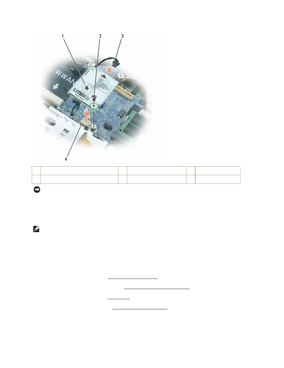 Nstalling the, Odem, Processor thermal-cooling assembly | 17 processor thermal-cooling assembly, 2 installing the modem | Dell Latitude D630 XFR (Early 2008) User Manual | Page 85 / 106