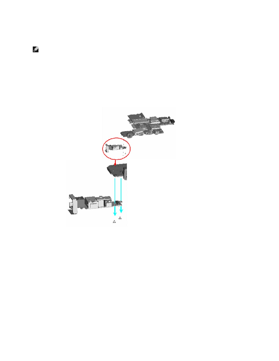 Nstalling the, Ystem, Oard | 2 installing the system board | Dell Latitude D630 XFR (Early 2008) User Manual | Page 98 / 106