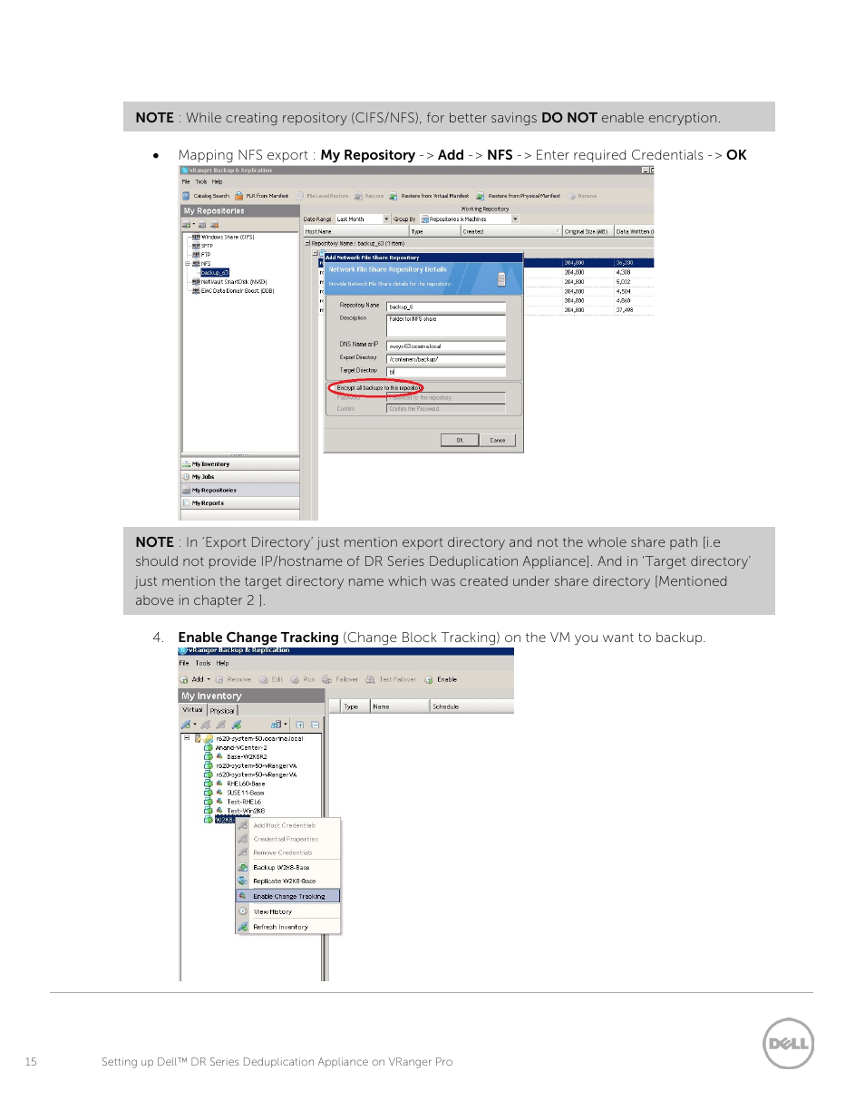 Dell PowerVault DR2000v User Manual | Page 15 / 26