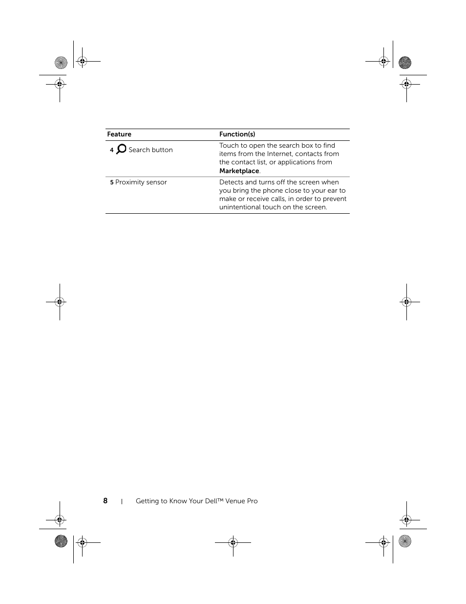 Dell Mobile Venue Pro User Manual | Page 8 / 107