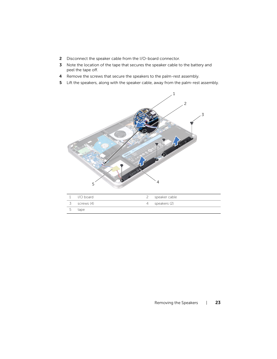 Dell XPS 14 (L421X, Mid 2012) User Manual | Page 23 / 72