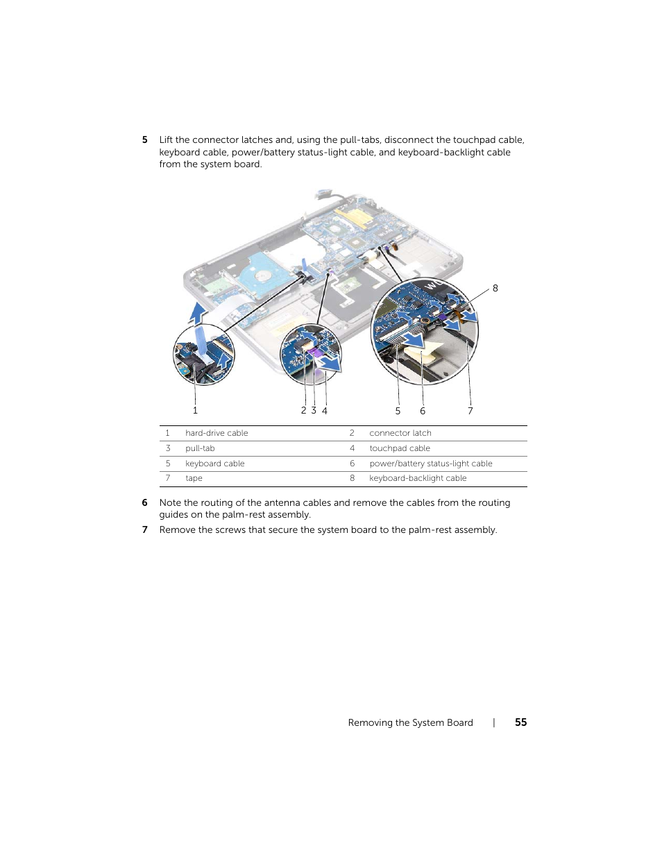 Dell XPS 14 (L421X, Mid 2012) User Manual | Page 55 / 72