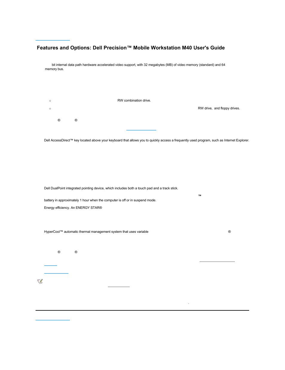 Dell Precision M40 User Manual | Page 33 / 100