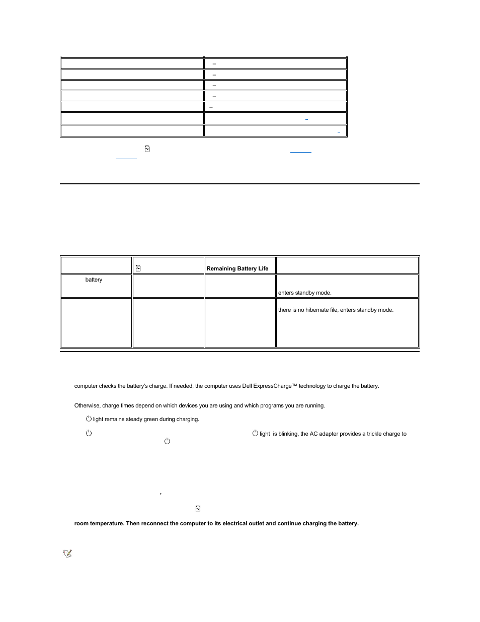 Battery warnings, Charging the battery | Dell Precision M40 User Manual | Page 4 / 100