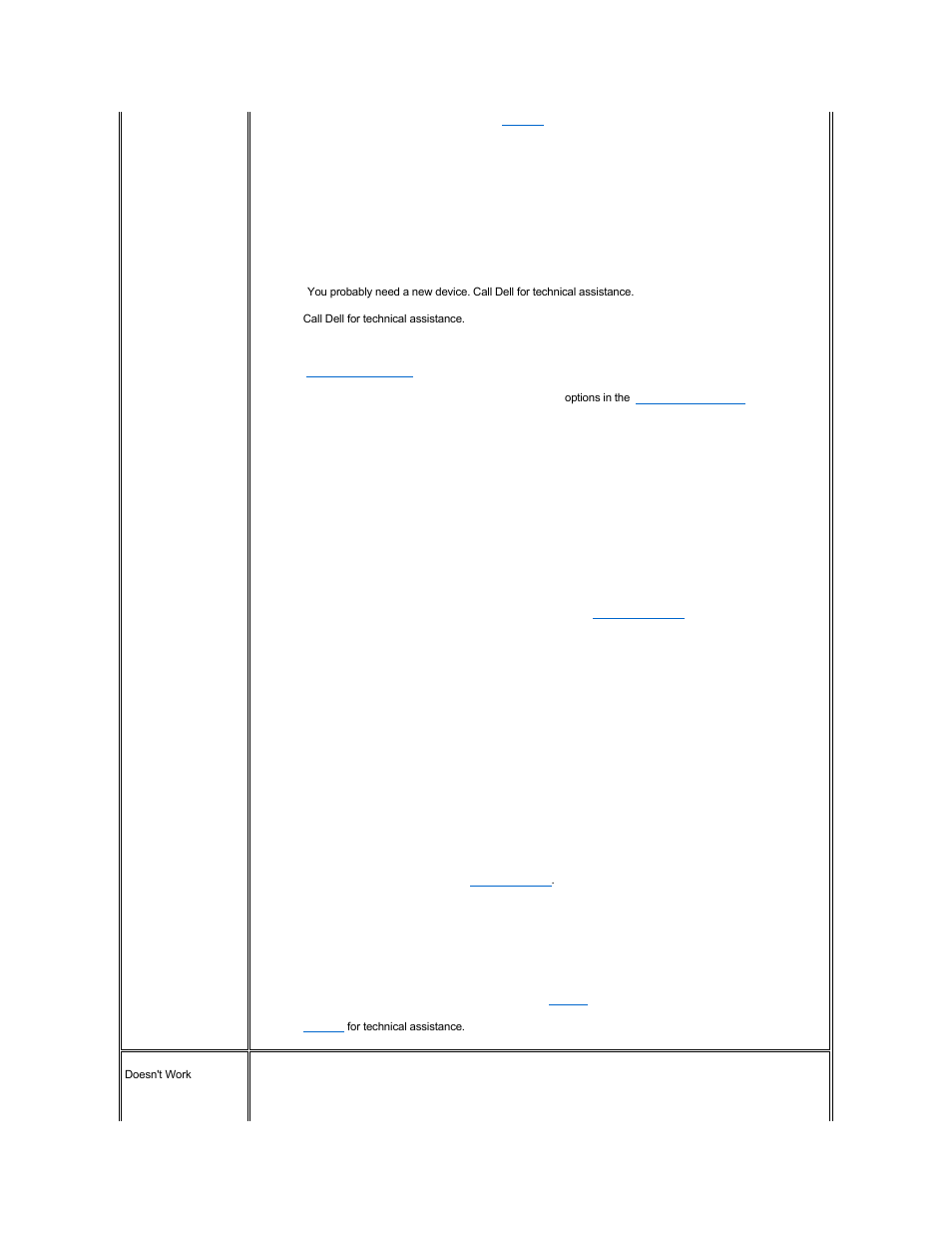 Parallel port printer doesn't work, Parallel port printer, Doesn't work | Dell Precision M40 User Manual | Page 77 / 100