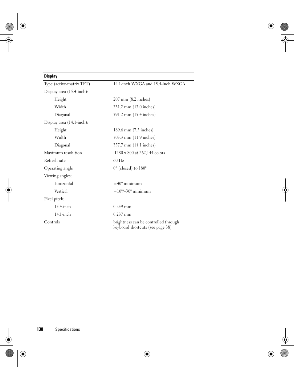 Dell Latitude 131L User Manual | Page 138 / 168
