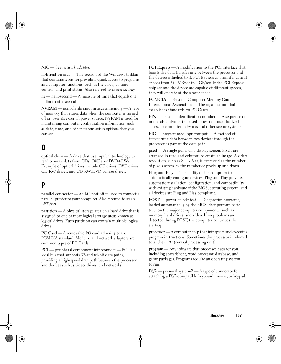 Dell Latitude 131L User Manual | Page 157 / 168