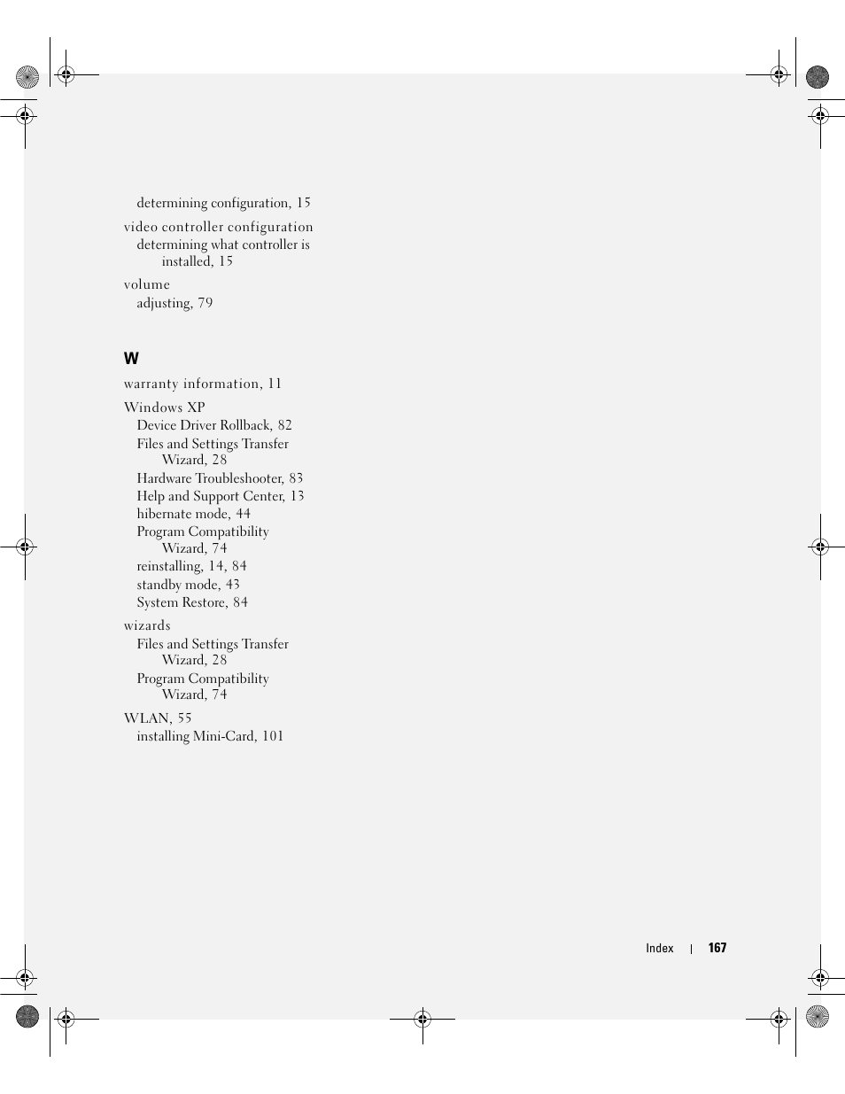 Dell Latitude 131L User Manual | Page 167 / 168
