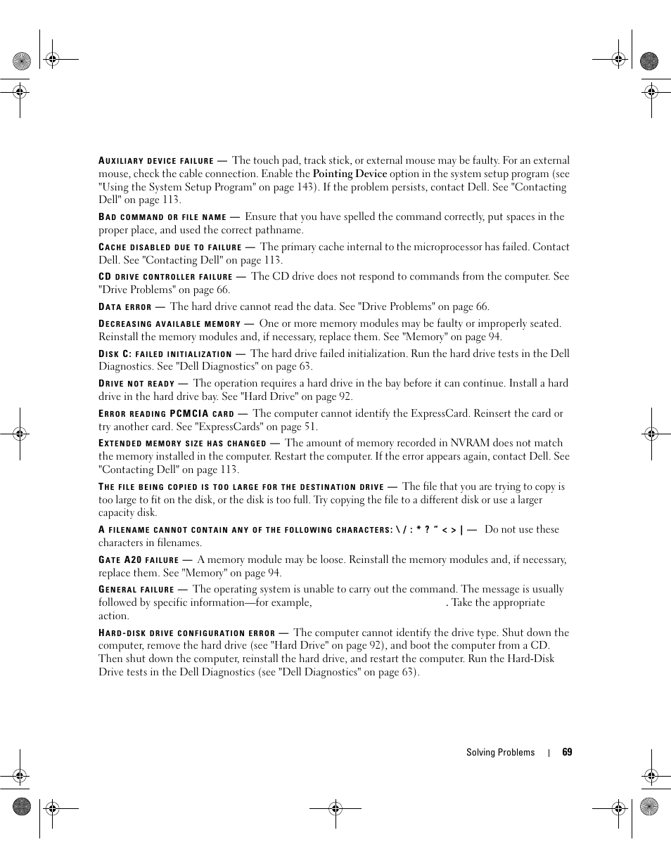Dell Latitude 131L User Manual | Page 69 / 168