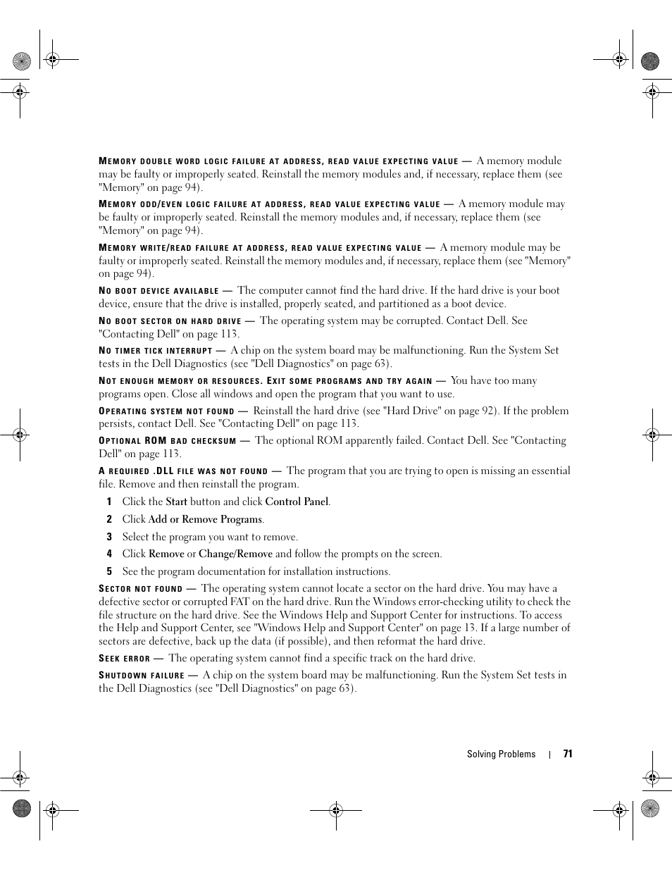 Dell Latitude 131L User Manual | Page 71 / 168