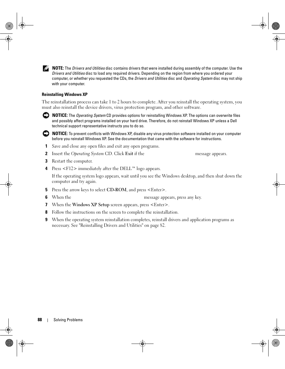Dell Latitude 131L User Manual | Page 88 / 168