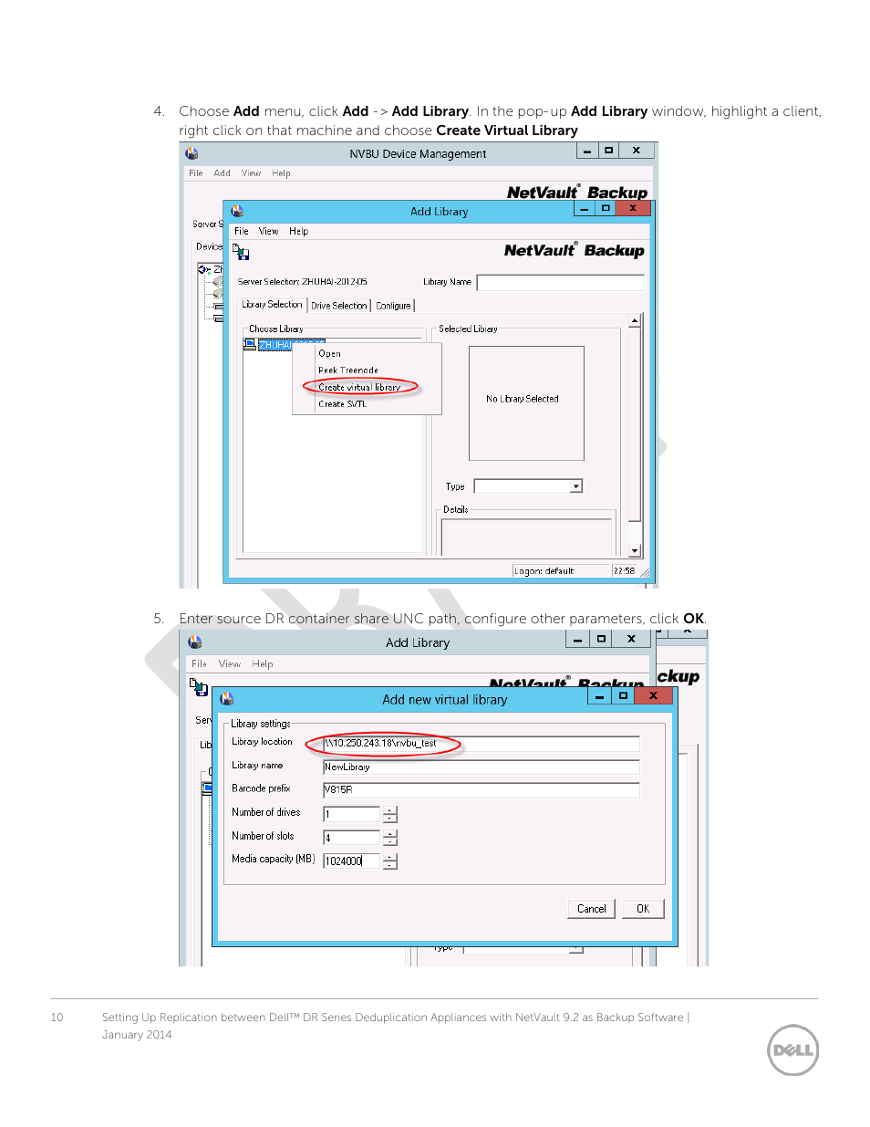 Dell PowerVault DR2000v User Manual | Page 10 / 24