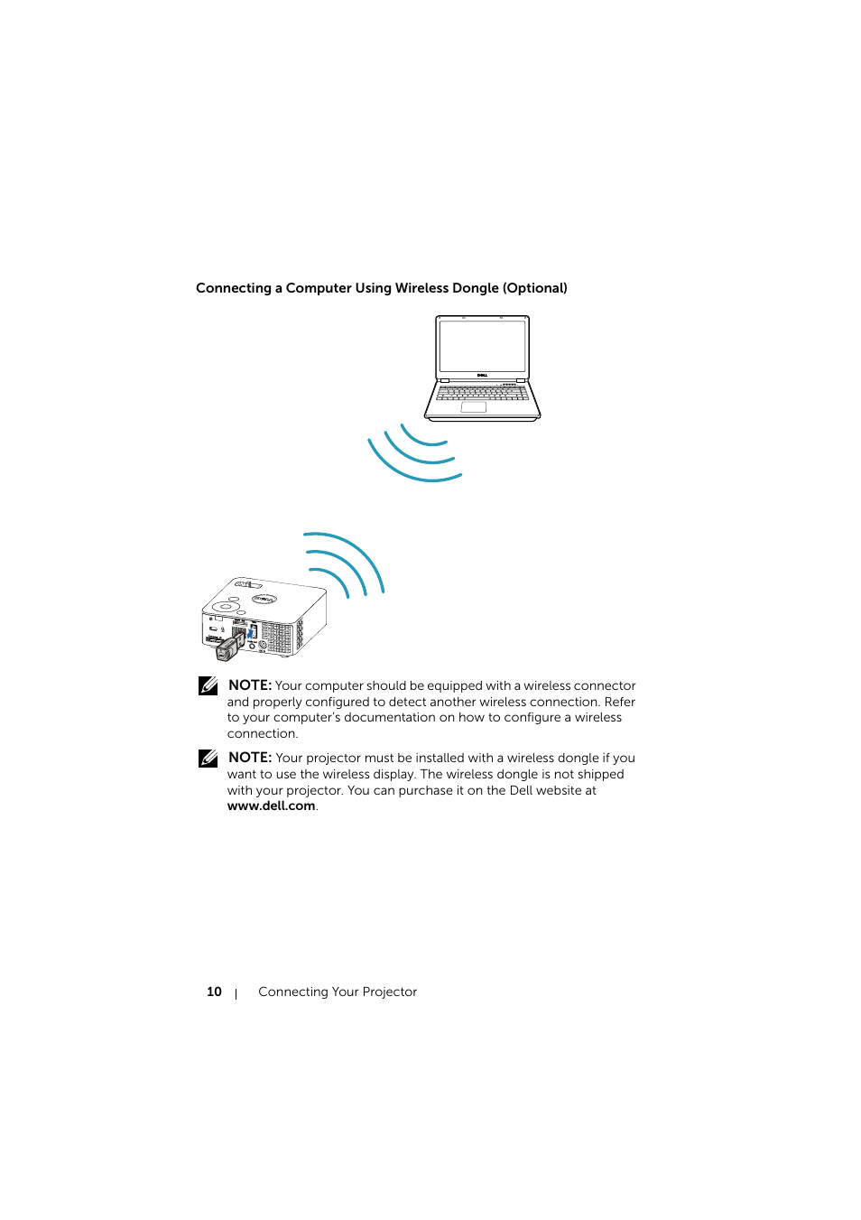 Dell Mobile Projector M115HD User Manual | Page 10 / 64