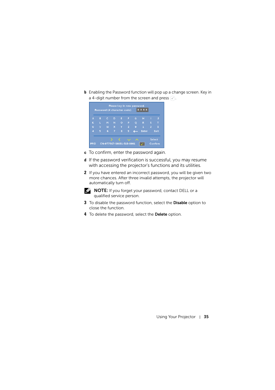 Dell Mobile Projector M115HD User Manual | Page 35 / 64