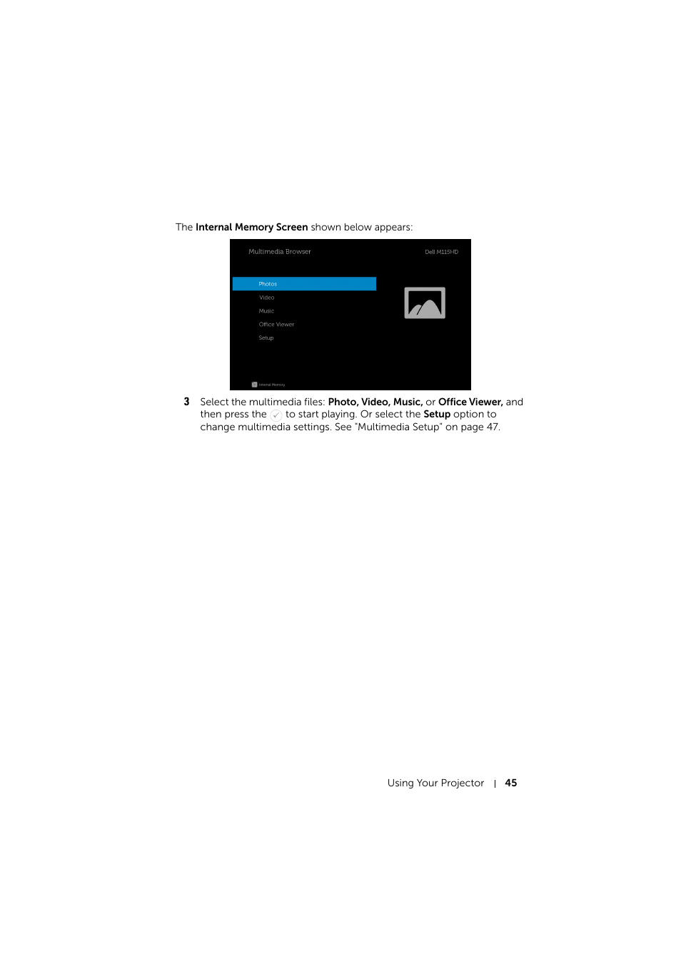 Dell Mobile Projector M115HD User Manual | Page 45 / 64