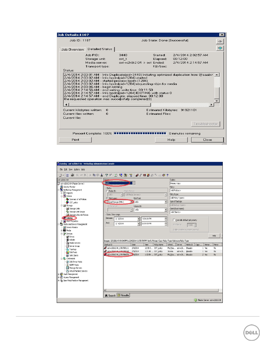 Dell PowerVault DR2000v User Manual | Page 35 / 38