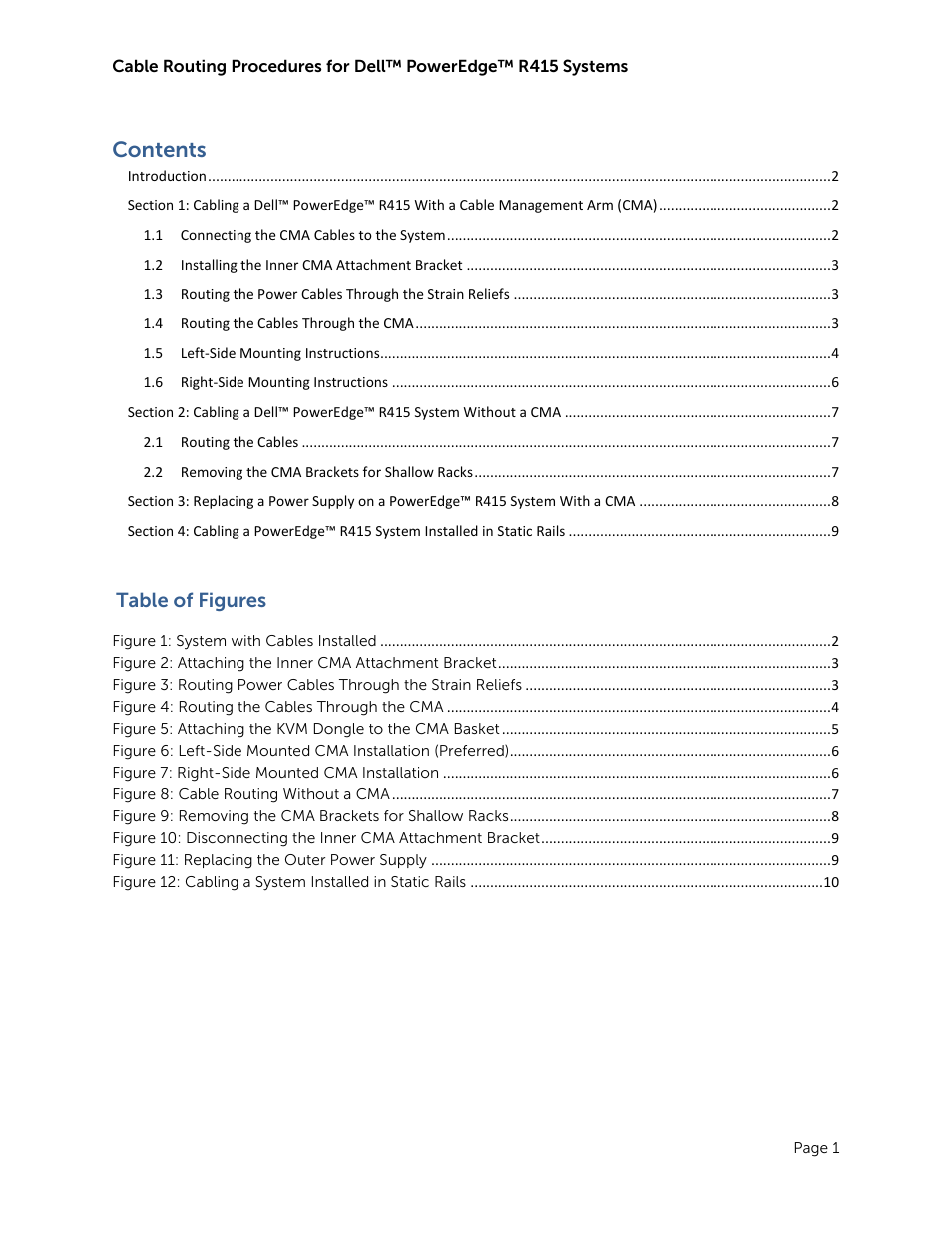 Dell PowerEdge Rack Enclosure 4220 User Manual | Page 3 / 12