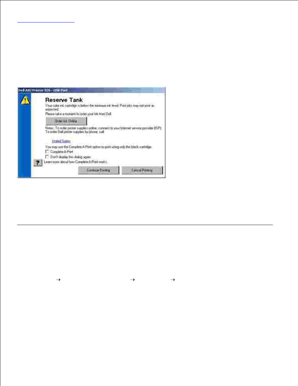 Removing and reinstalling software | Dell 926 All In One Inkjet Printer User Manual | Page 65 / 108